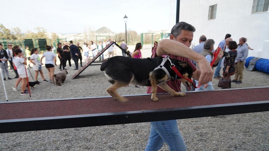 Coín abre las puertas de su primer parque canino con más de 1.000 m2 y varias zonas de juegos