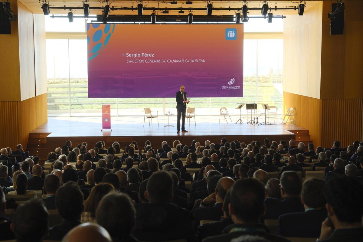 Sergio Pérez, director general de Cajamar.