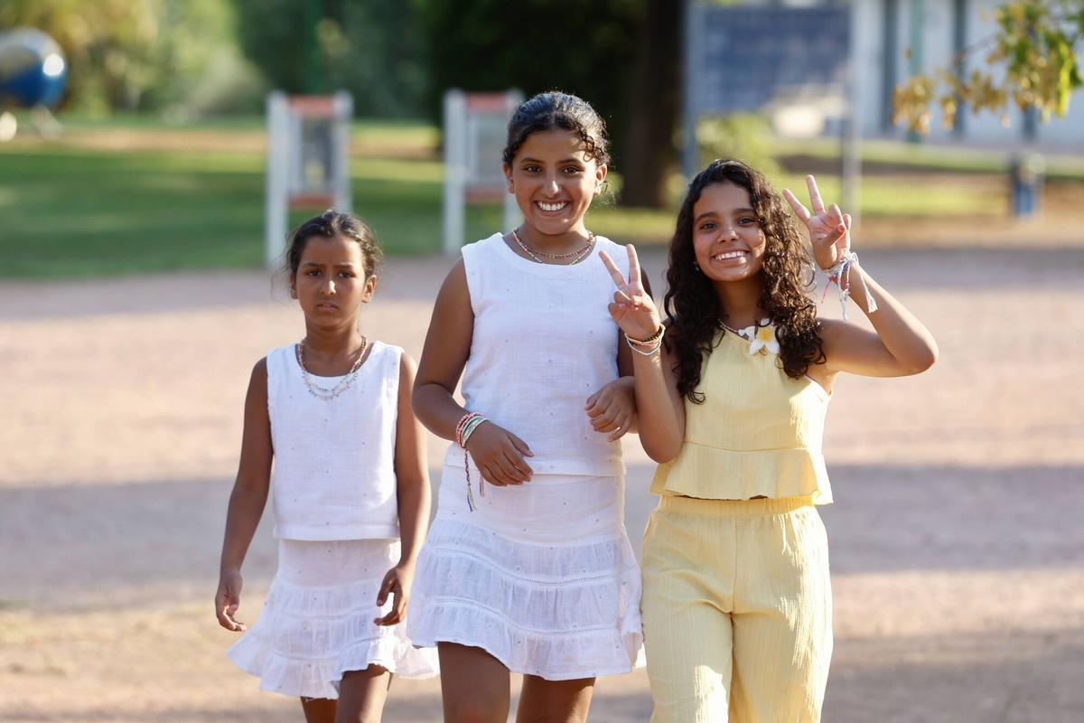 Los niños saharauis disfrutan de la Ciudad de los Niños