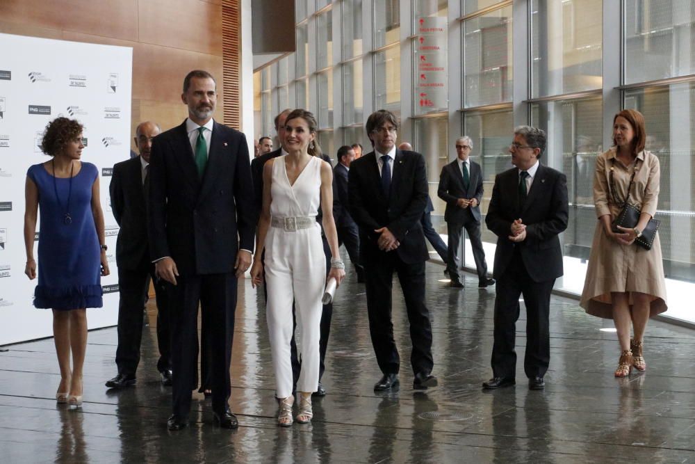 El Rei d'Espanya participa en els actes dels Premis Princesa de Girona