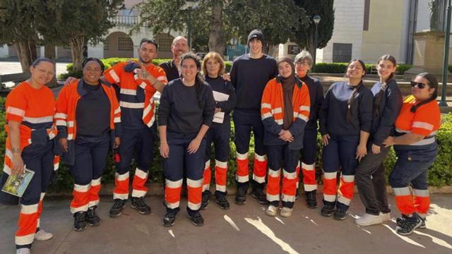 Participantes en esta edición del taller de empleo.