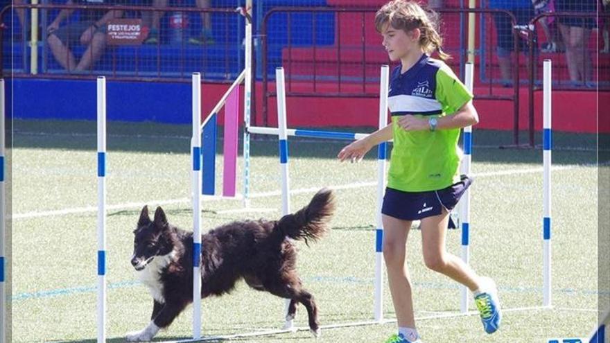 Marta Frago, campeona de España de agility