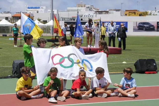 Inauguración de la XLIX Olimpiada del Claret de Tamaraceite