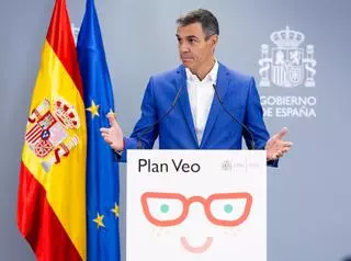 Sánchez presenta l’ampliació del Pla Veo: 23 milions més per a ajudes de 100 euros per comprar ulleres per a nens
