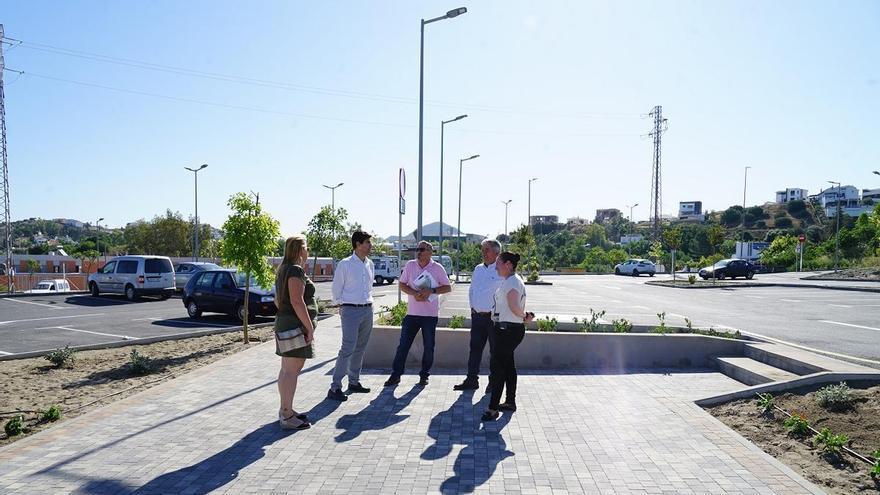 Coín culmina las obras del aparcamiento del Parque Leonor