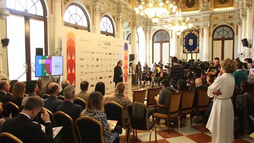 El director del Festival, Juan Antonio Vigar, presentó las novedades del Festival de Cine de Málaga.