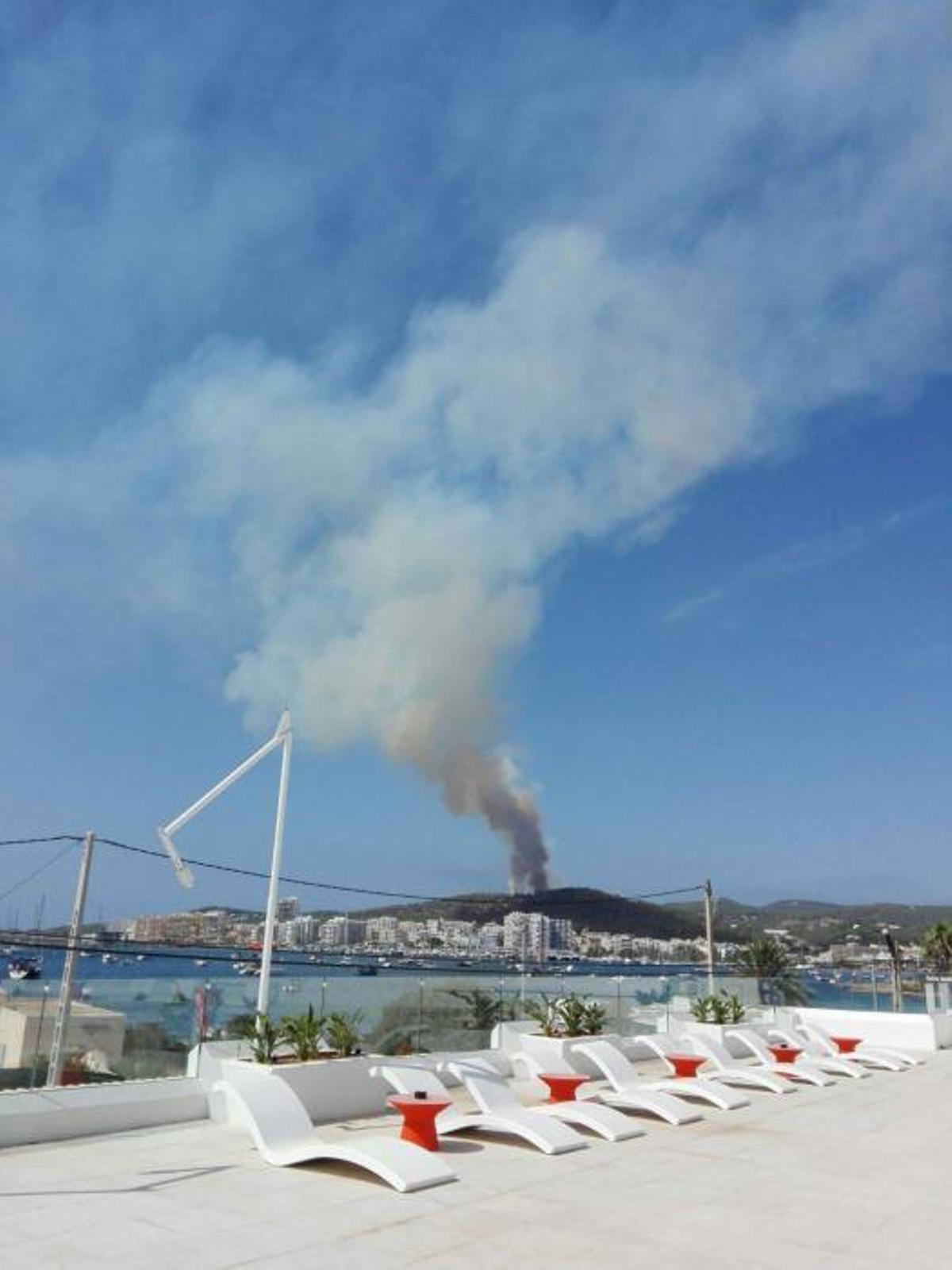 Incendio en Sant Antoni