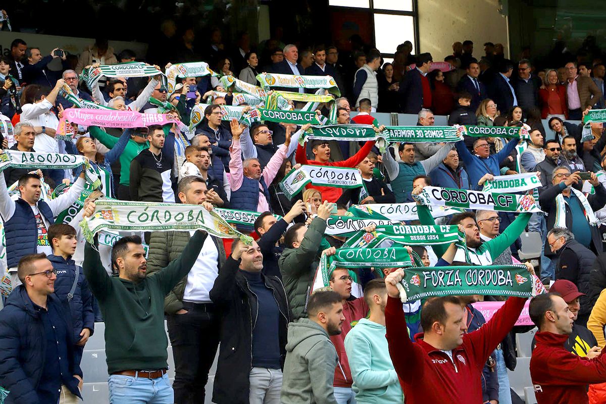 Las imágenes de la afición del Córdoba CF - Linares Deportivo