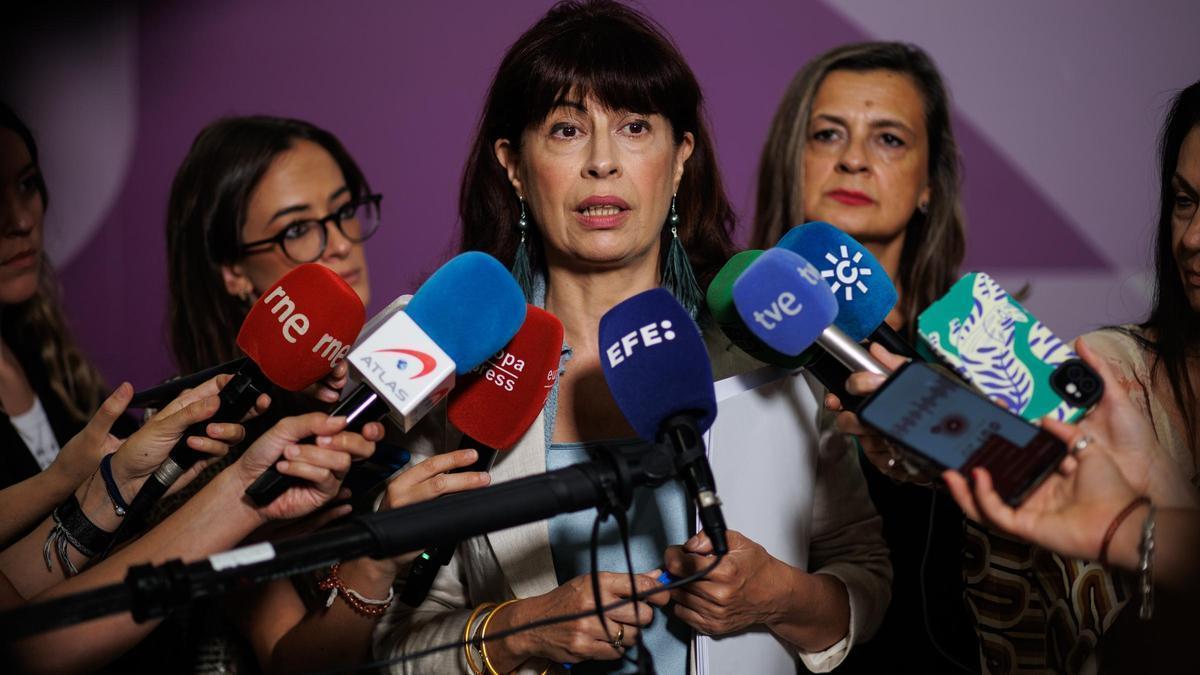 Ana Redondo denuncia que algunas comunidades siguen sin abrir sus centros de crisis para víctimas de violencia sexual.