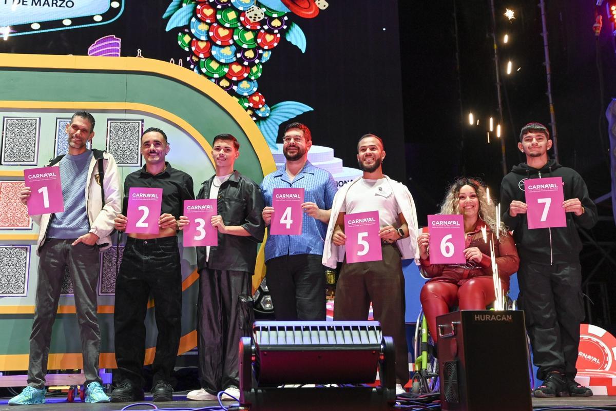 Orden de los concursos del Carnaval de Las Palmas de Gran Canaria 2026