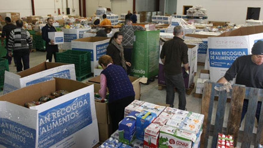 Instalaciones del Banco de Alimentos de Málaga.