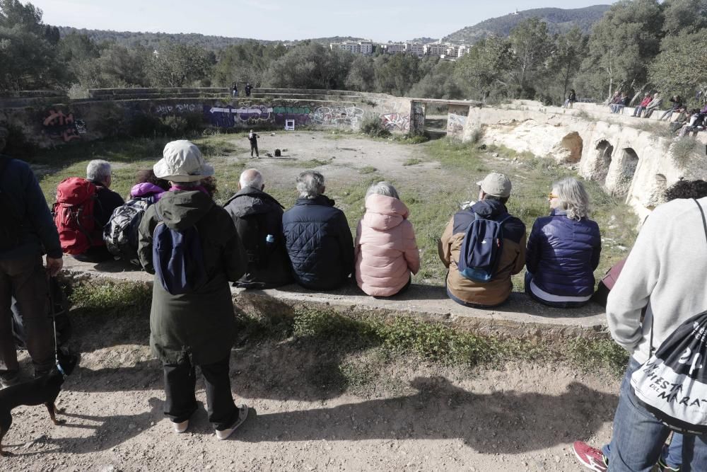 Excursión reivindicativa para exigir la protección en Palma de Son Puigdorfila Nou