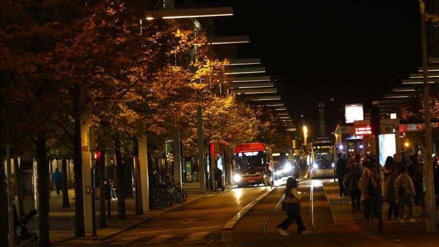 La iluminación del paseo Independencia es la más cara de la ciudad.  | JAIME GALINDO