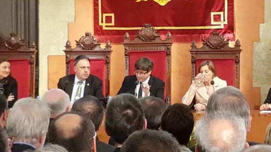 Discurs de Puigdemont a l'acte de les Bases