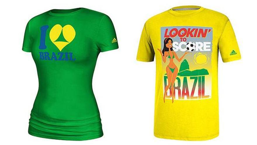 Brasil exige a Adidas la retirada de dos camisetas del Mundial sexistas