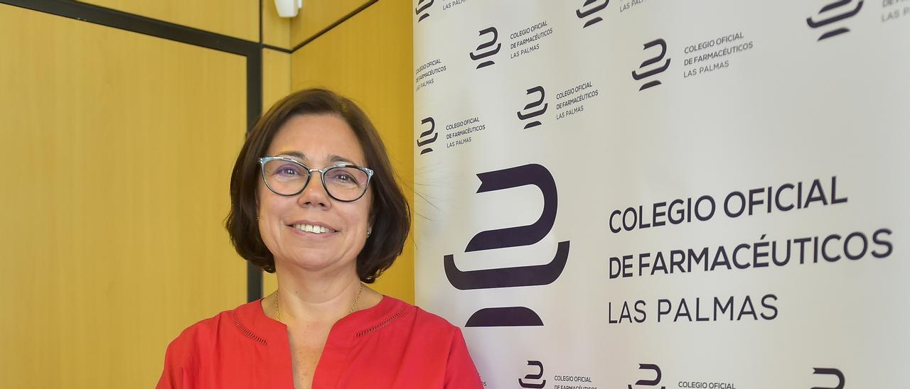 Loreto Gómez, presidenta del Colegio Oficial de Farmacéuticos de Las Palmas.