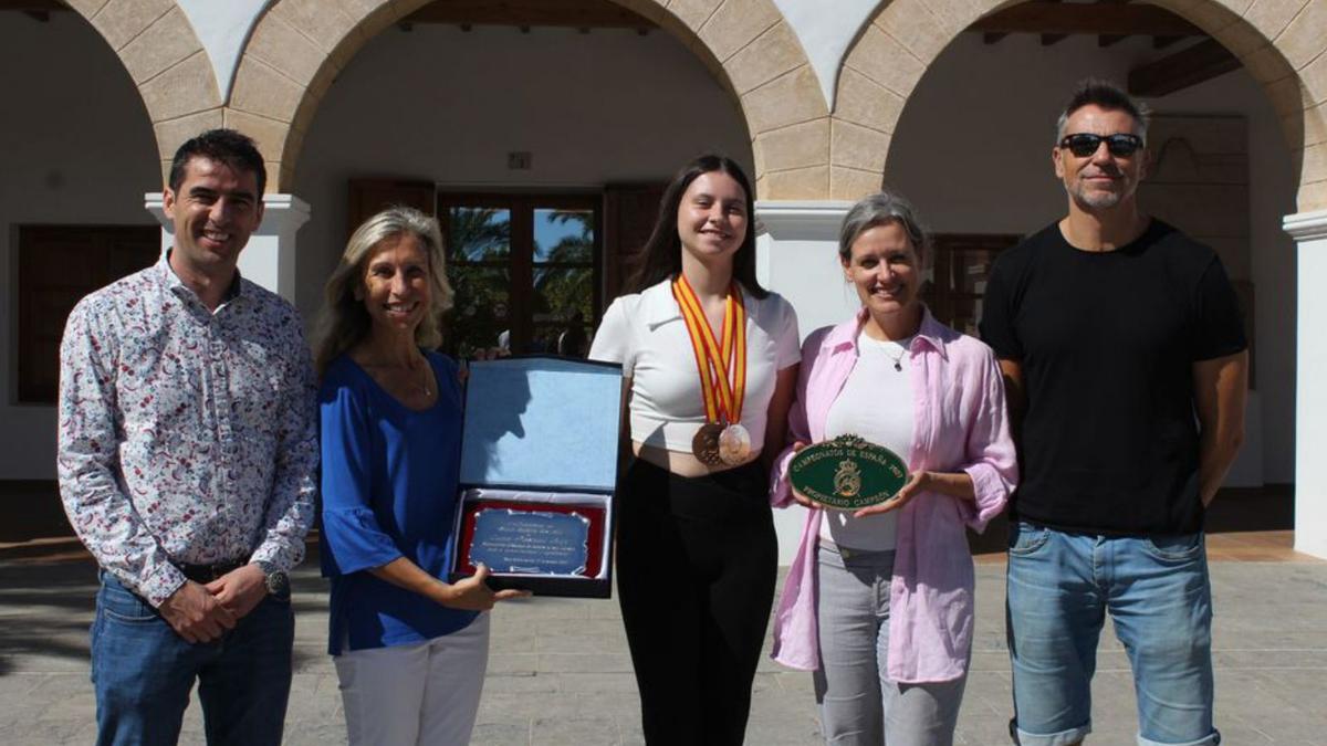 Homenaje de Santa Eulària a Lucía Pascual Bufí  | D.I.