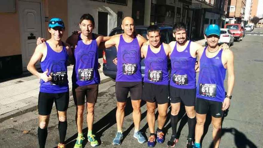 El equipo zamorano terminó segundo en la Media de Palencia.