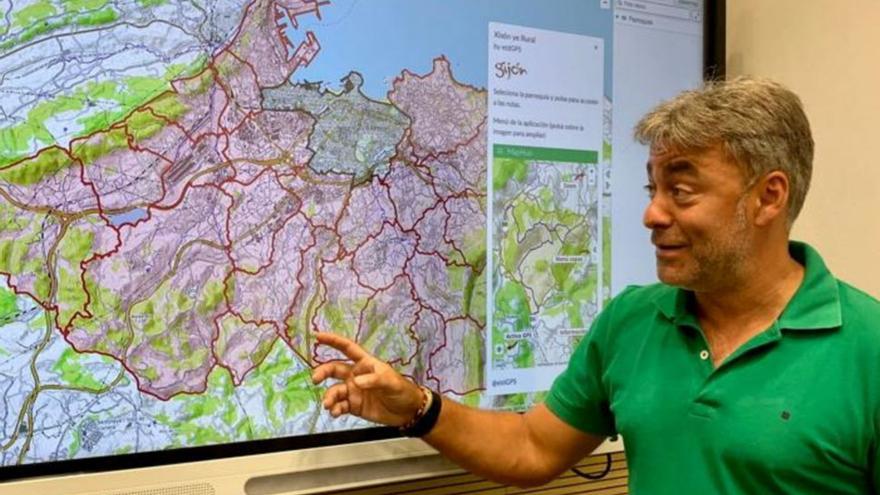El programa &quot;Xixón ye rural&quot; estrena nueve rutas, acceso a buses y paneles interactivos