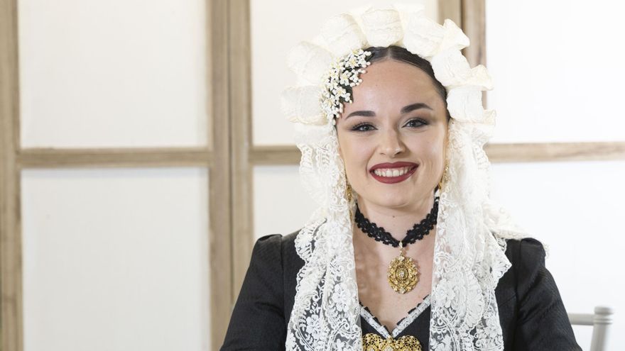 Arancha García Amores, candidata de la Hoguera Francisco Albert