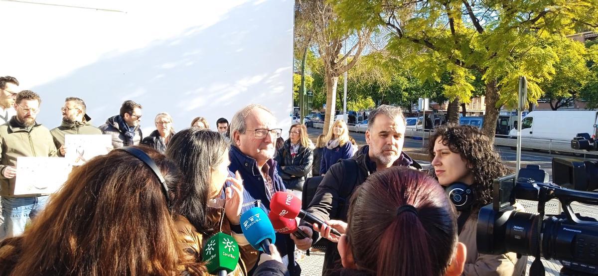 Concentración de UGT en su sede.