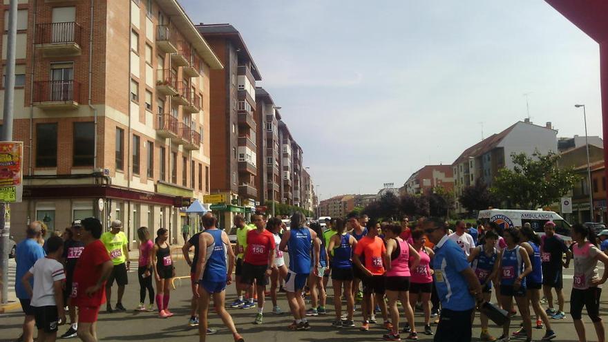 Participantes en la marcha.