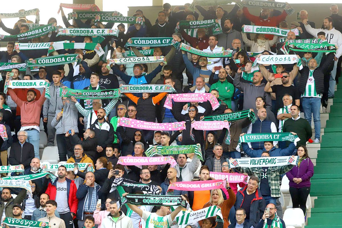 Las imágenes de la afición del Córdoba CF - Linares Deportivo