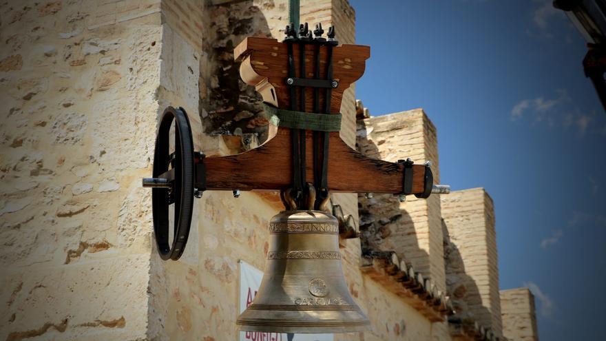 Restauran las tres campanas de la parroquia de San Vicente Ferrer del Mas del Jutge de Torrent