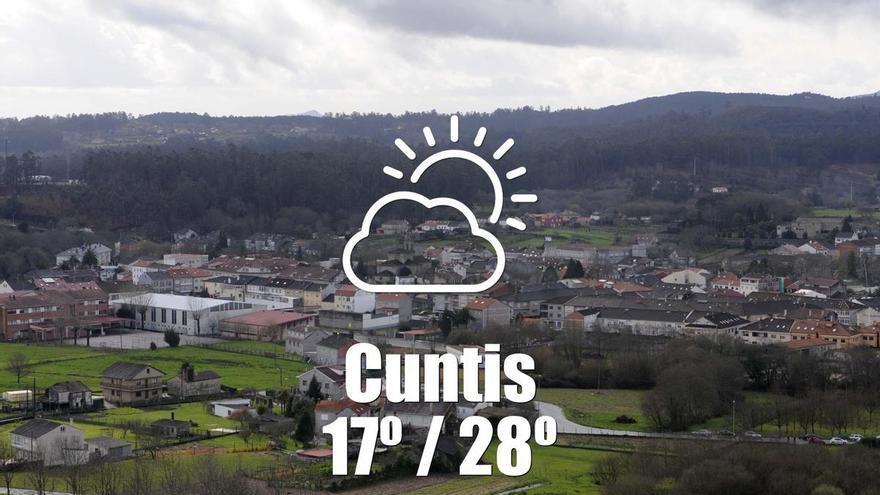 El tiempo en Cuntis: previsión meteorológica para hoy, viernes 7 de agosto