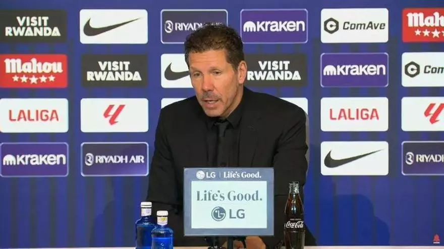 Simeone: "Me quedo con el vendaval de situaciones que el equipo generó"