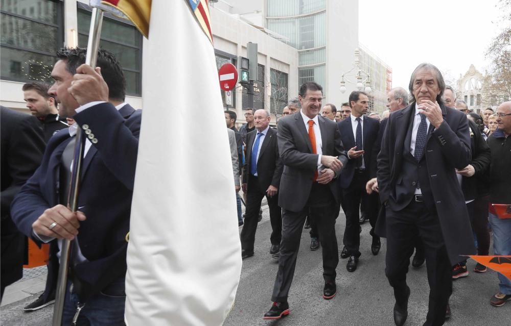 La afición en la celebración del Centenario