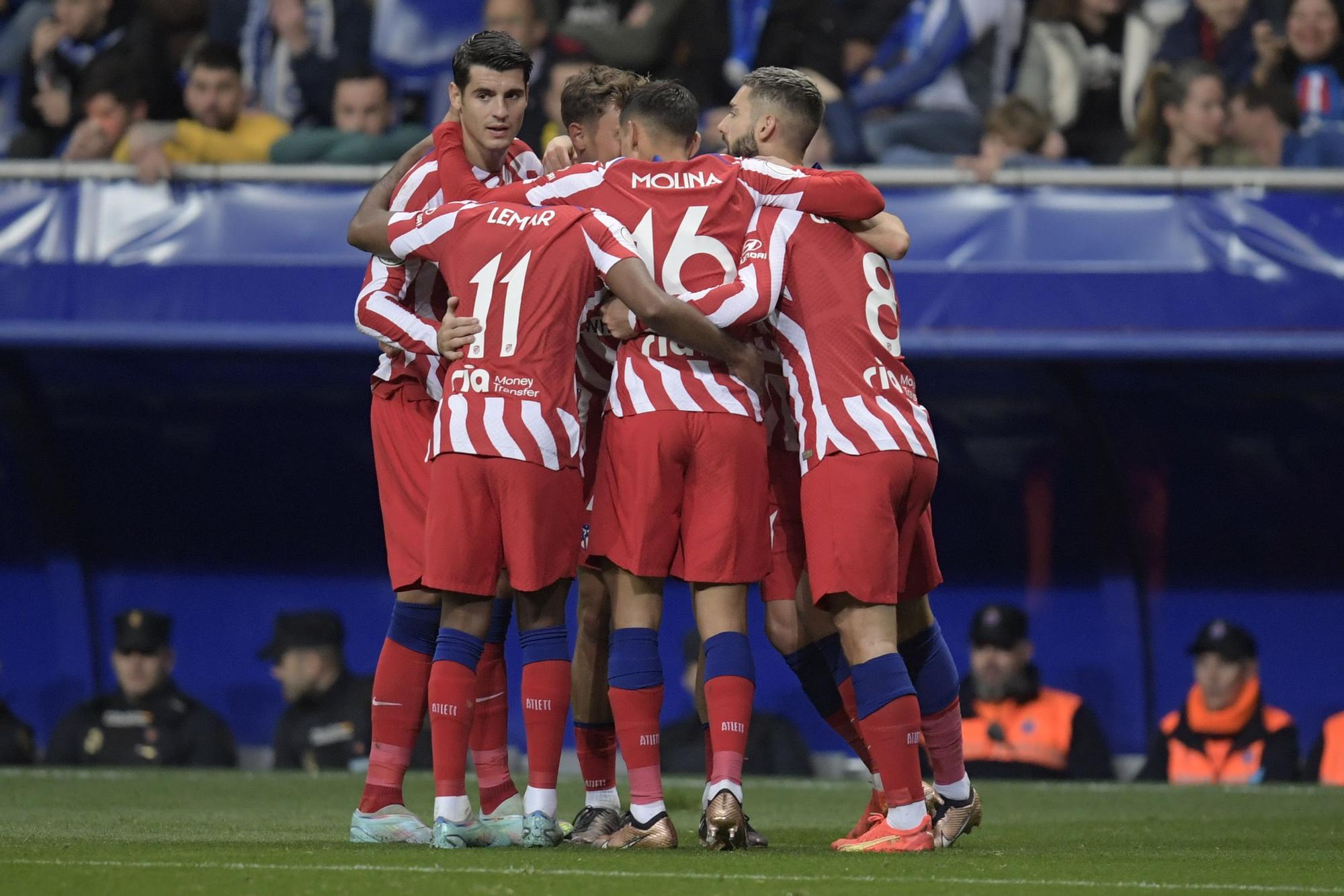 Copa del Rey: Real Oviedo - Atlético de Madrid, en imágenes