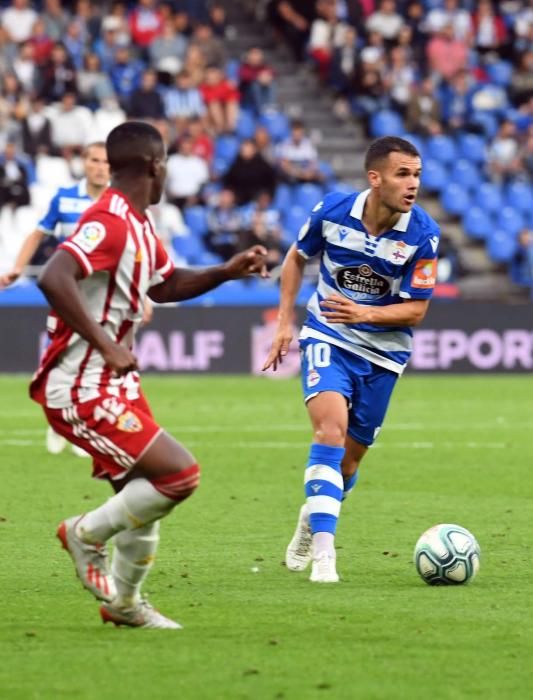 El Dépor empata en Riazor ante el Almería