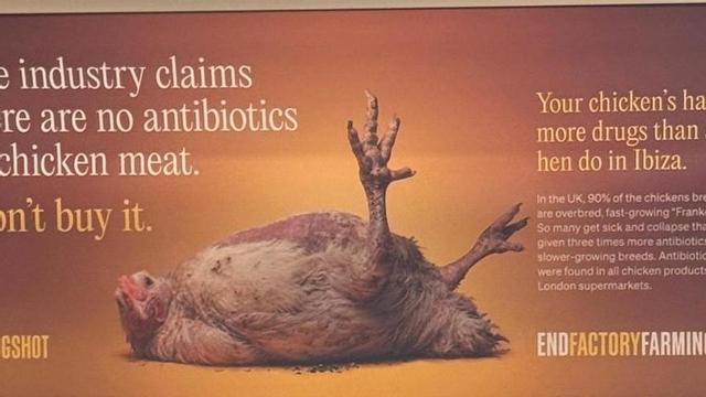 La provocadora campanya alimentària al metro de Londres