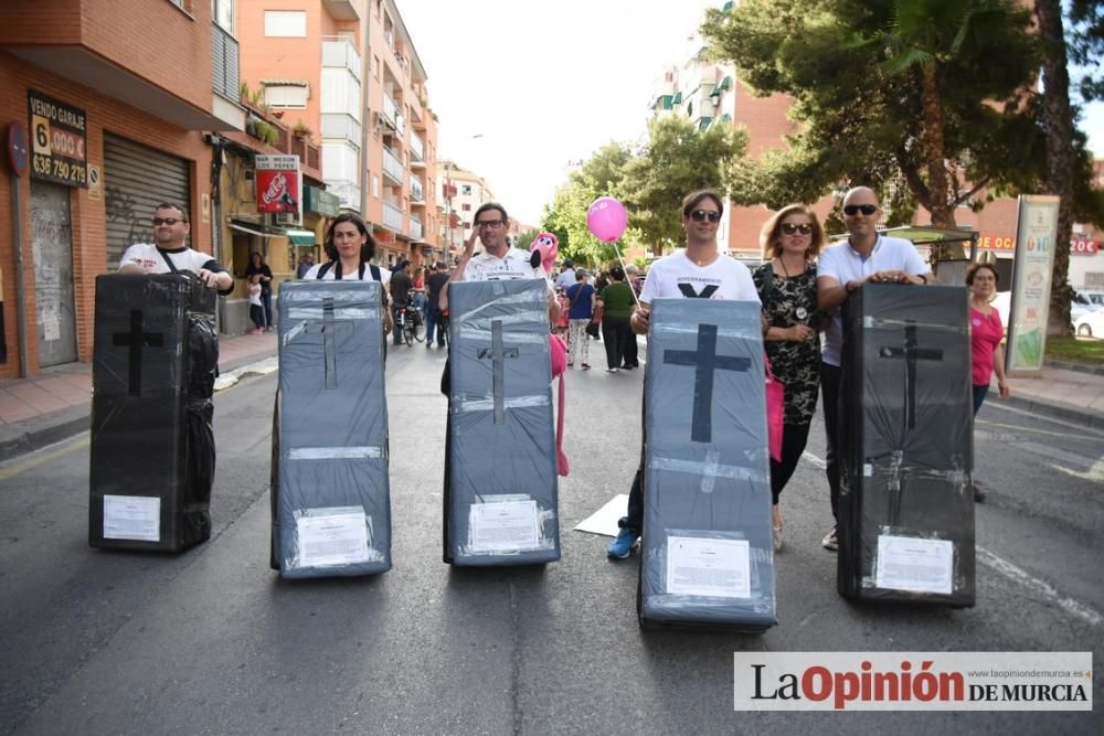 Manifestación por el Soterramiento en Murcia