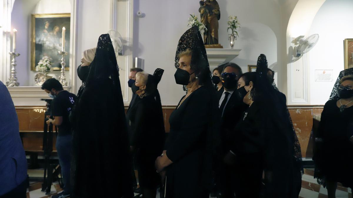 Exposición de los titulares del Sepulcro en la iglesia del Cister