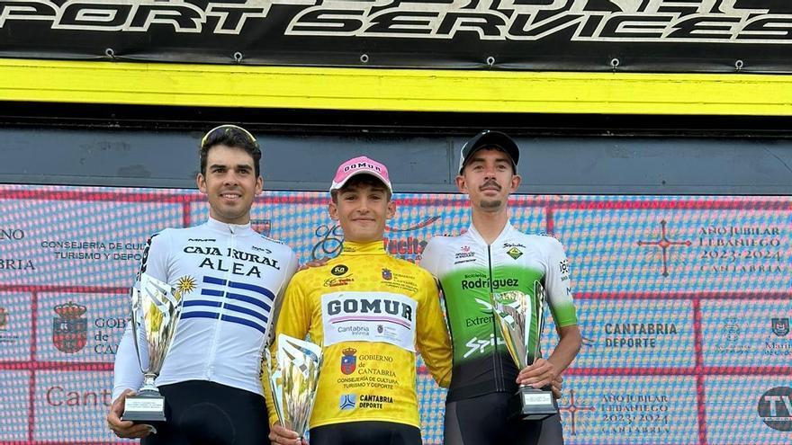 El extremeño Alberto Álvarez acaba tercero de la general de la Vuelta a Cantabria
