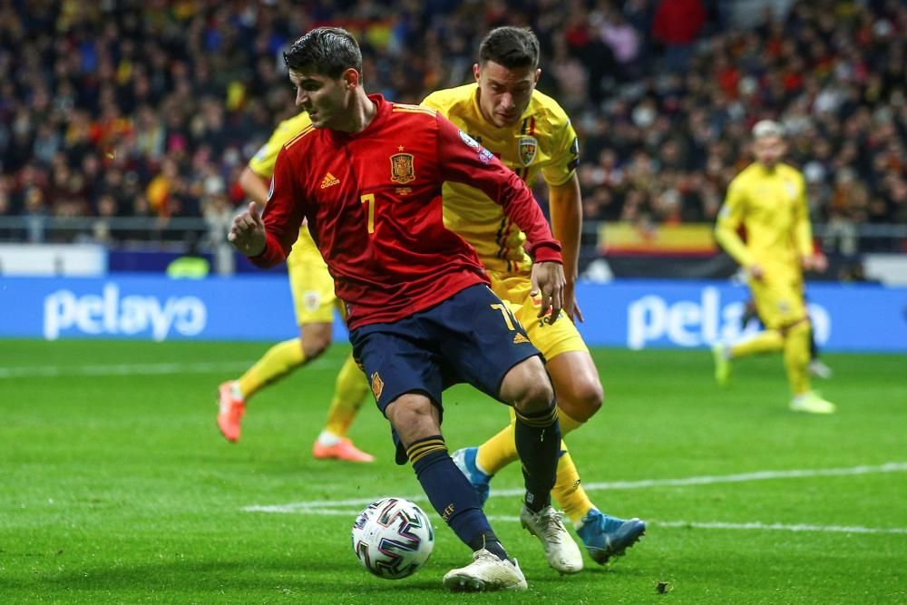 Fase de clasificación para la Eurocopa: España-Rumanía