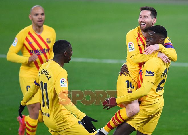 C.A. Osasuna, 0 - F.C.  Barcelona, 2 - LaLiga J26