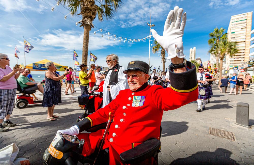 La Royal British Legion celebra un año más un desfile en honor a los soldados que murieron en la Primera Guerra Mundial