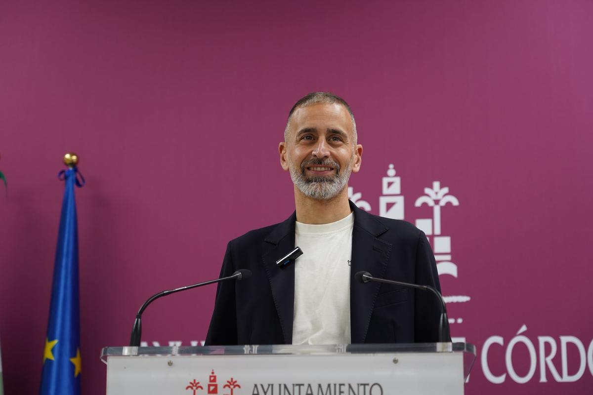 El concejal del PSOE en el Ayuntamiento de Córdoba Ángel Ortiz.