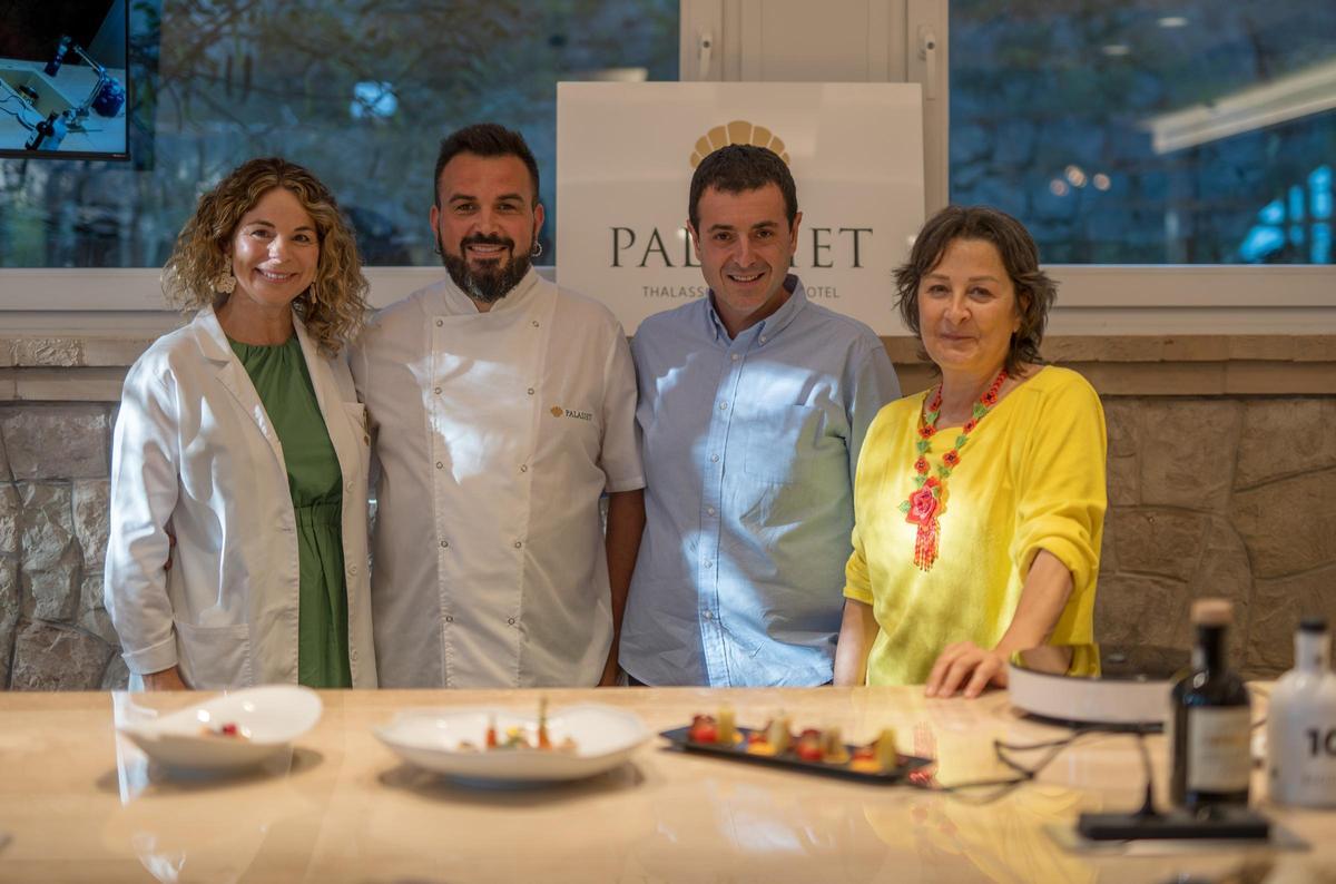 Irene Domínguez , Carlos Peña, Ricard Camarena y Loles García.