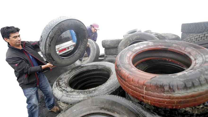 Extremadura genera 7.000 toneladas de neumáticos usados cada año