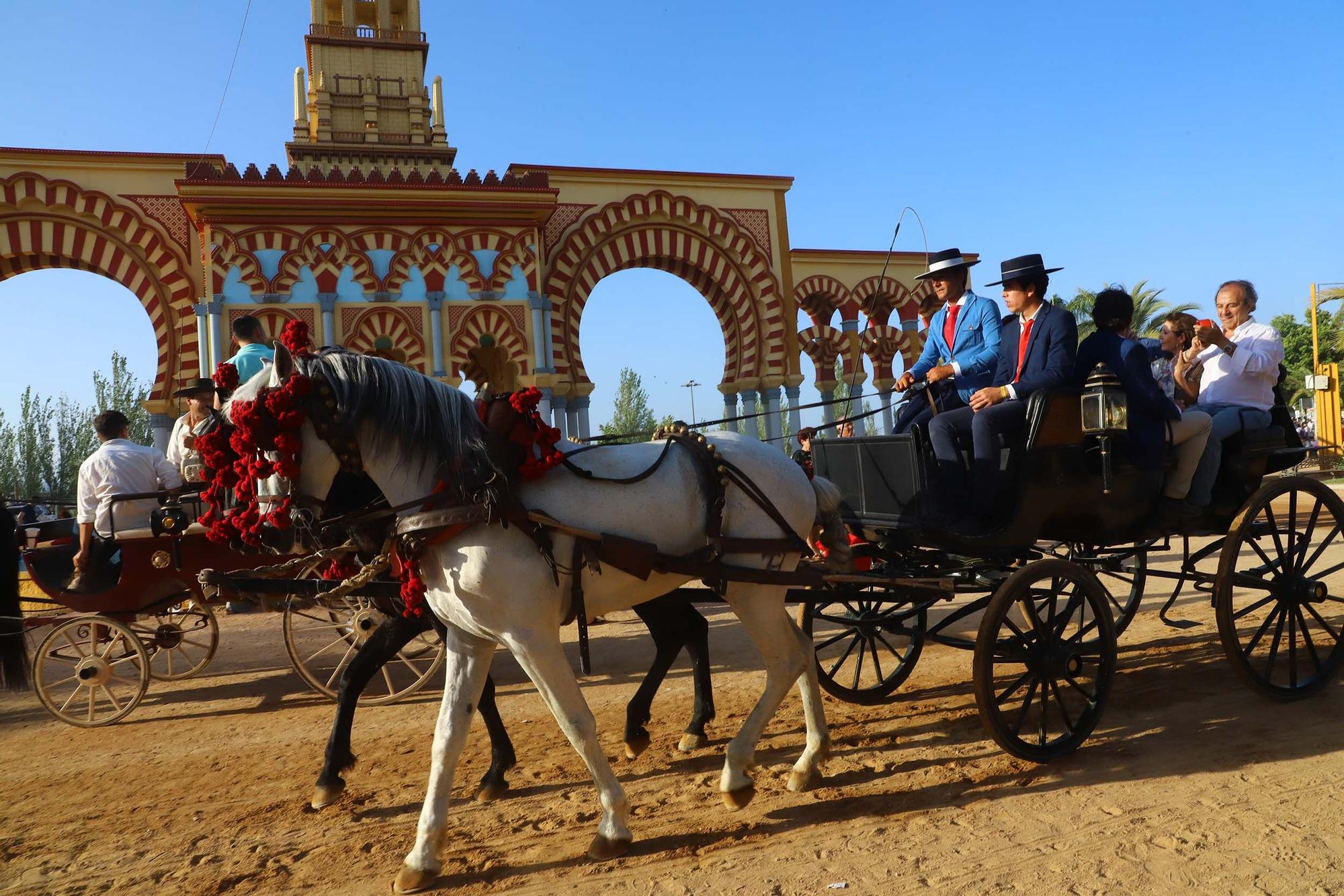 Un paseo de caballos muy exigente