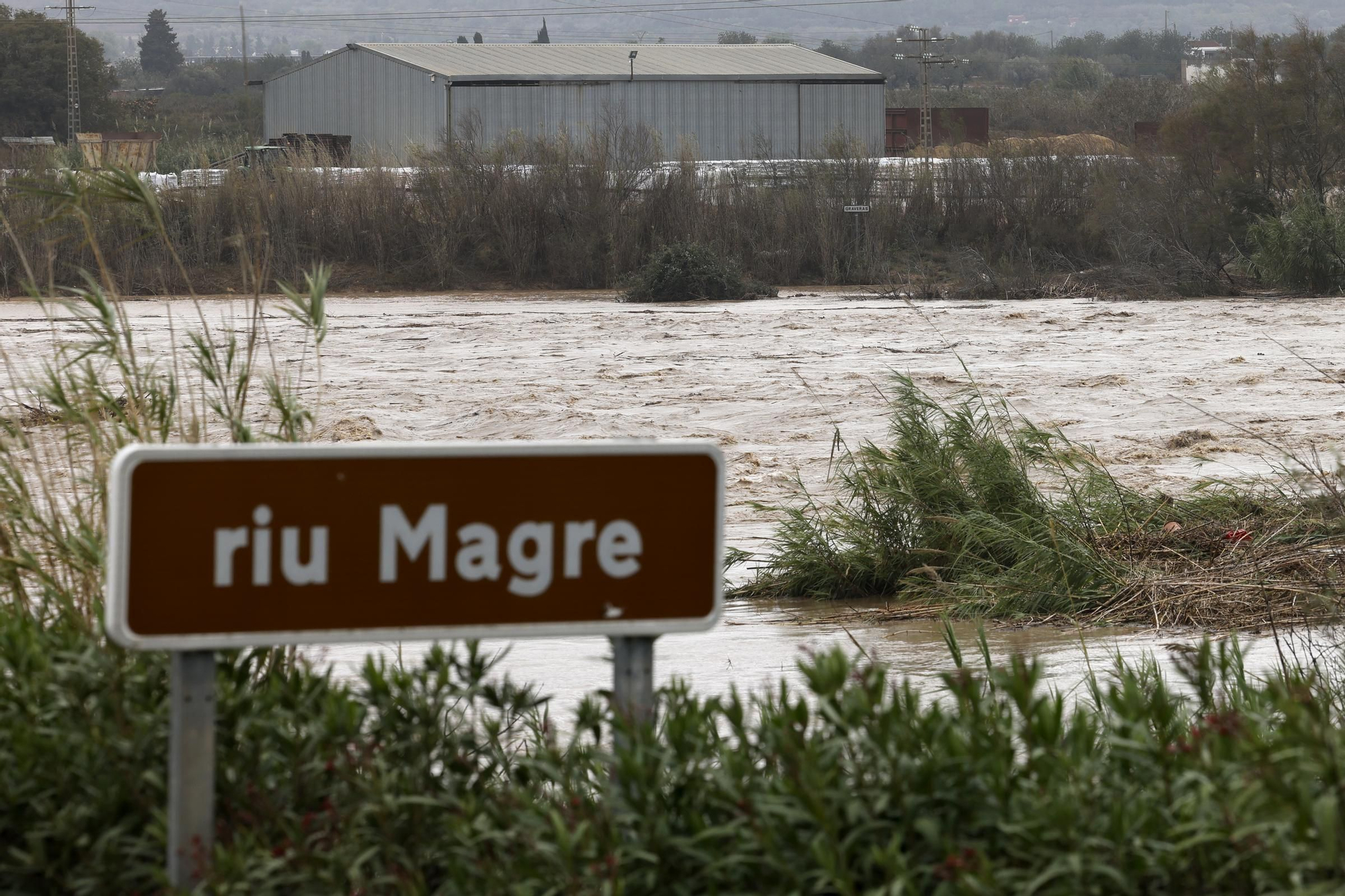 Alerta hidrológica por el aumento del caudal del río Magro, que puede llegar a 1.000 m3/s