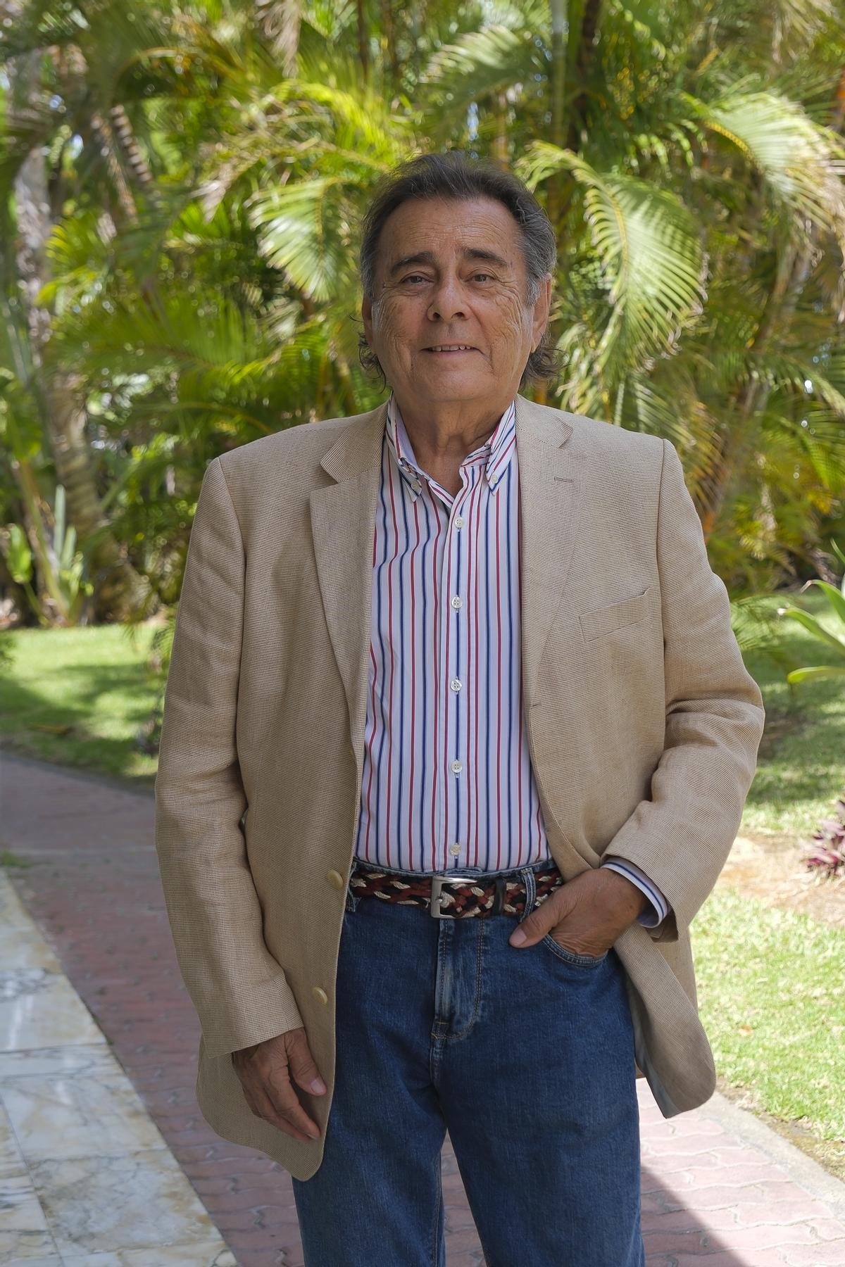 Andrés Martínez Ayllón, empresario premiado por el Ayuntamiento de San Bartolomé de Tirajana.