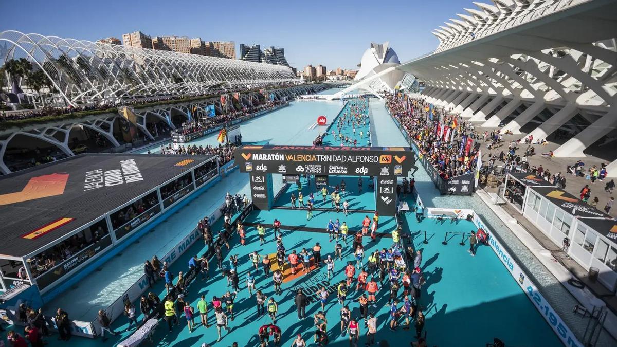 El metro será gratis para los corredores de la Maratón de València.