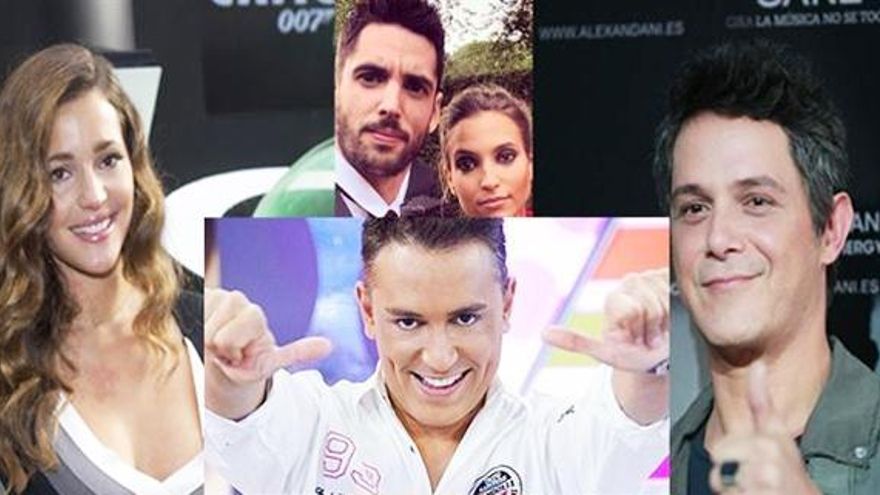 Famosos que apoyan a Frank Cuesta.
