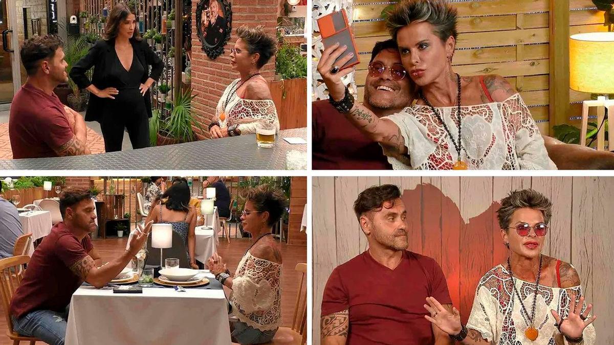 Cuatro momentos de la cita de Mari Cruz y Ángel en First Dates CUATRO