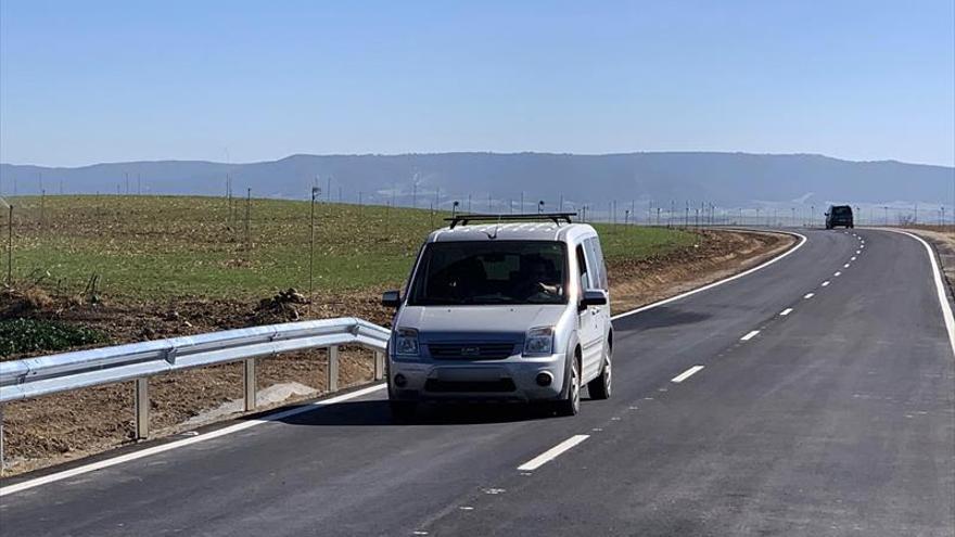 Concluidas las obras de la carretera CV-607